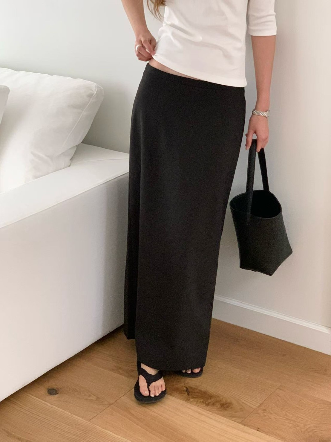 A13.纖瘦家穿上去就超瘦長裙