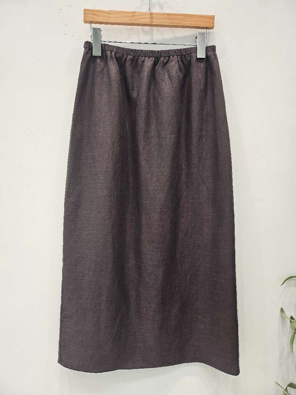 A78.星星家RAYON亞麻素雅長裙