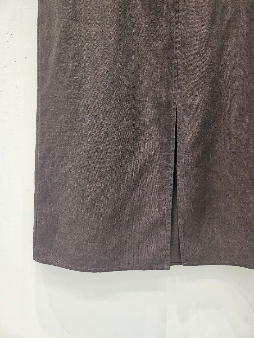 A78.星星家RAYON亞麻素雅長裙