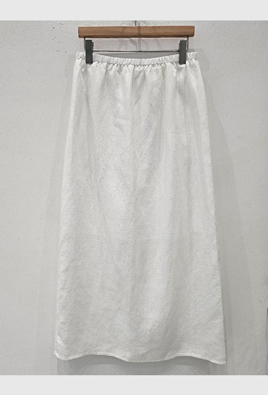 A78.星星家RAYON亞麻素雅長裙