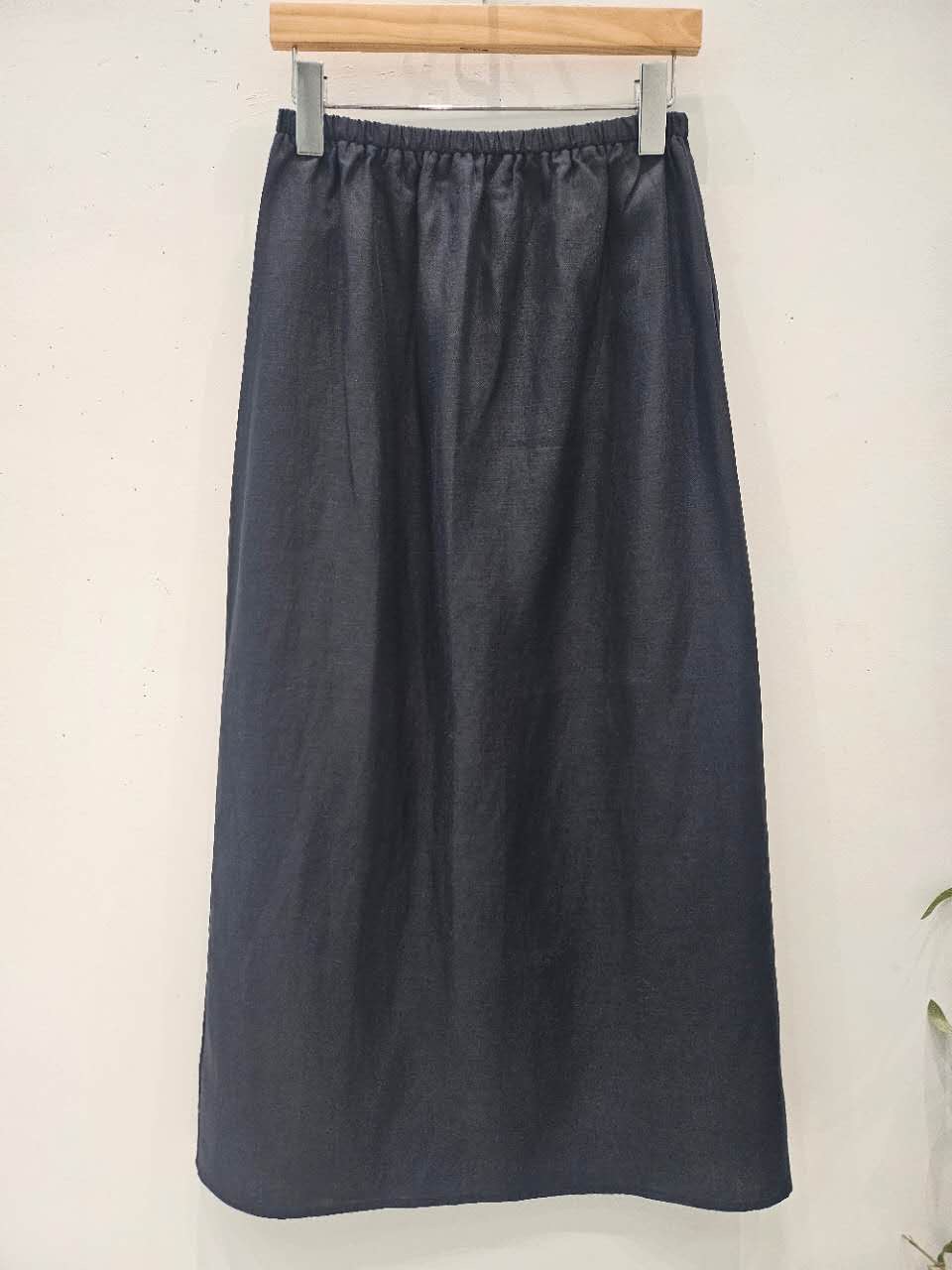 A78.星星家RAYON亞麻素雅長裙