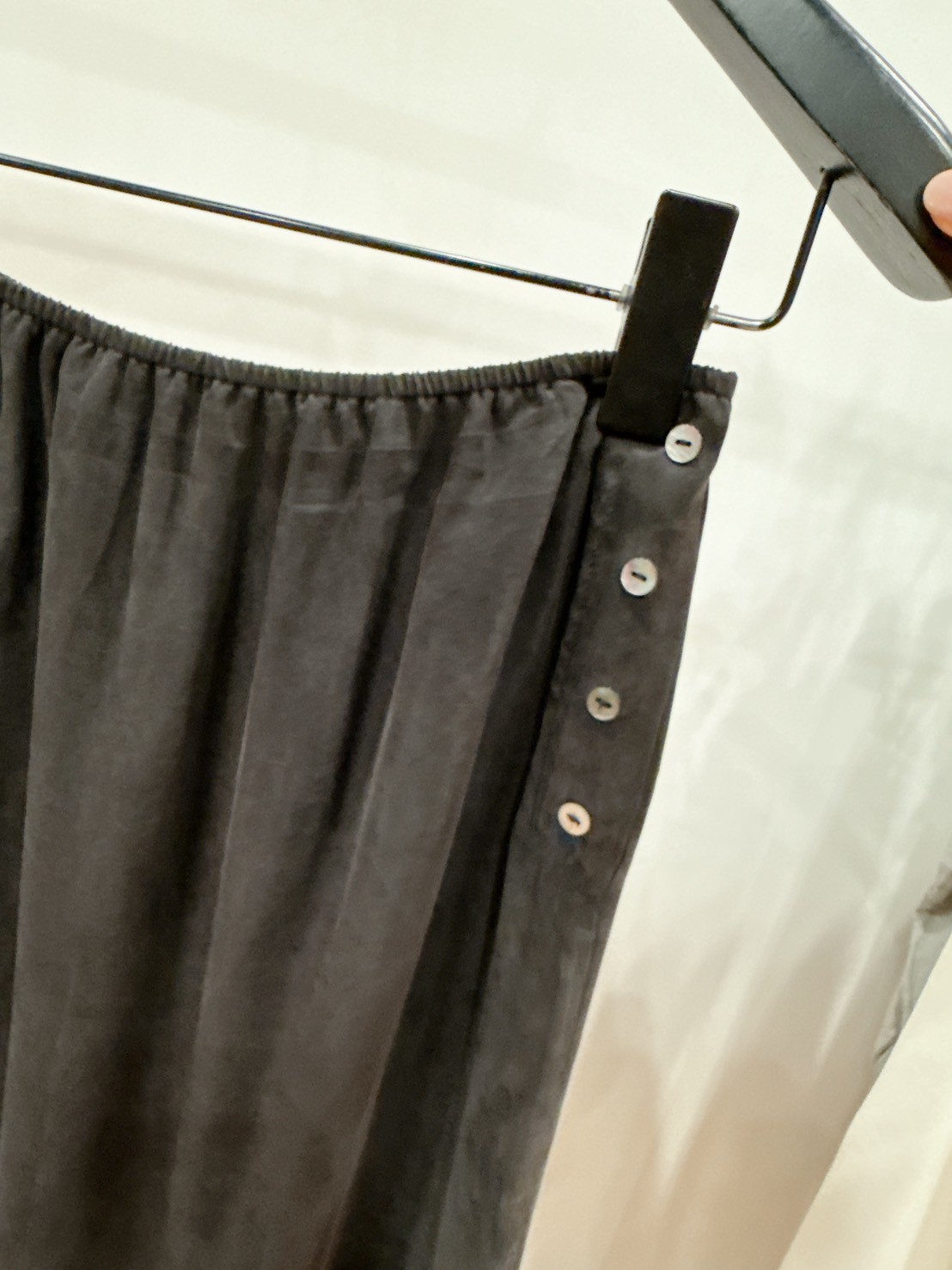 A08.唯美45%賽麗絲下擺蕾絲長裙