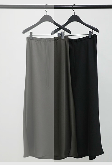 B78.纖瘦家氣質光澤長裙