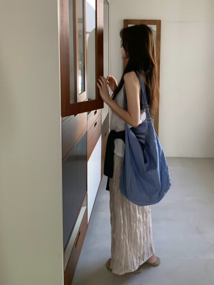 B113.小V家浪漫波紋長裙