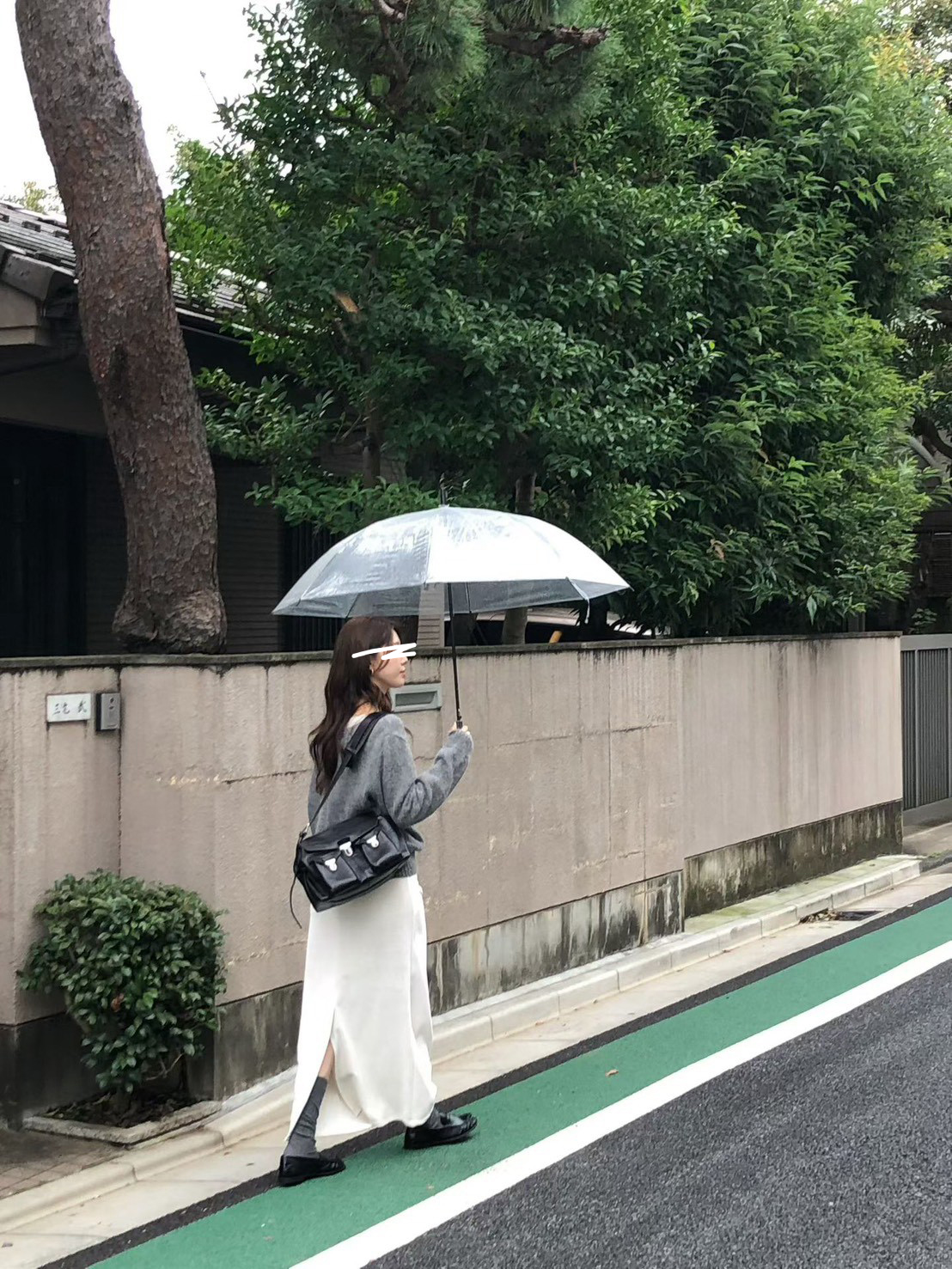 A22.大V家氣質保暖絨面瘦瘦裙