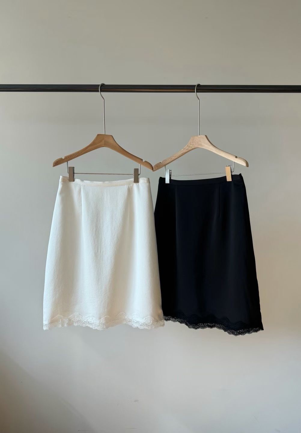 A61.瘦瘦歐膩氣質下擺蕾絲裙