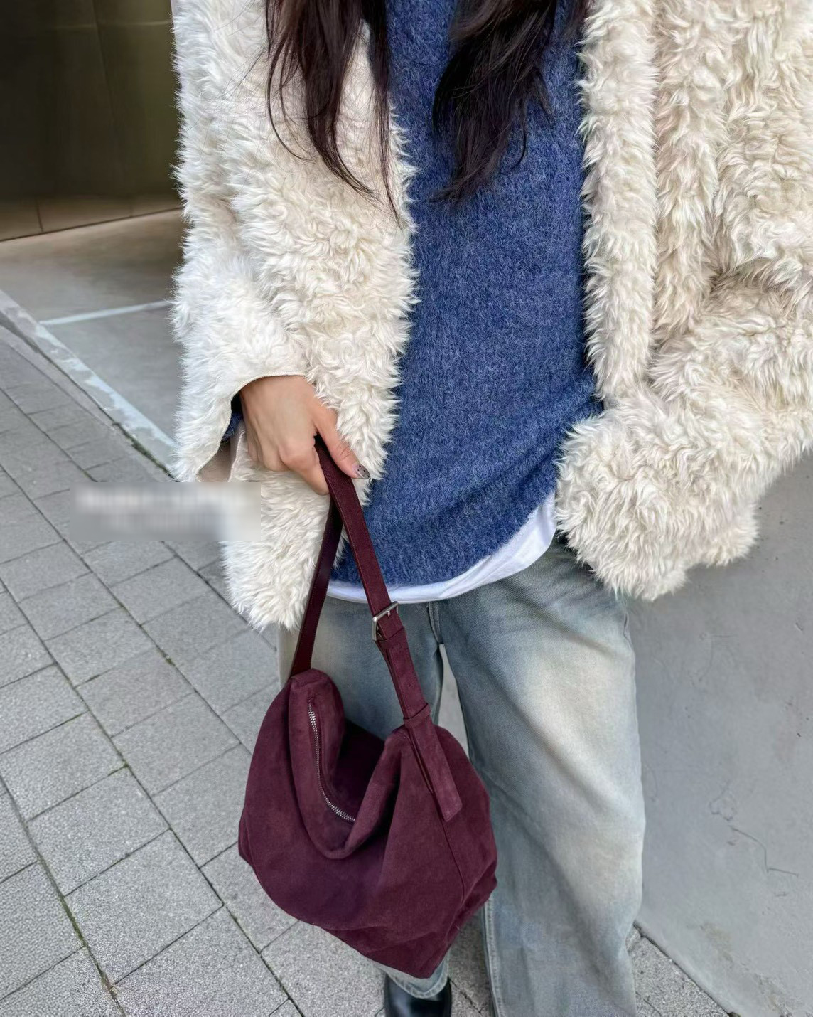 A10.日常大容量麂皮托特包