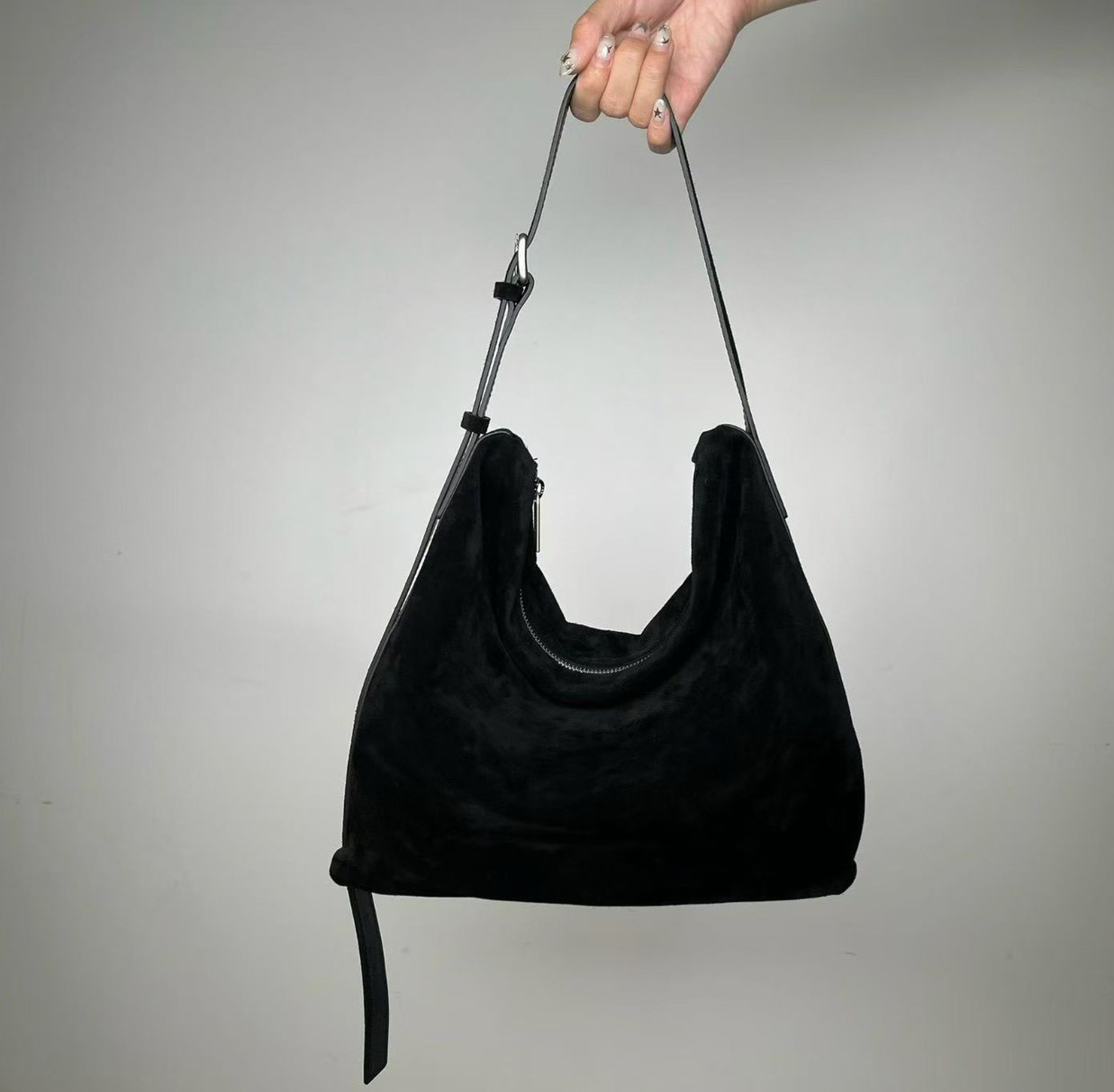 A10.日常大容量麂皮托特包