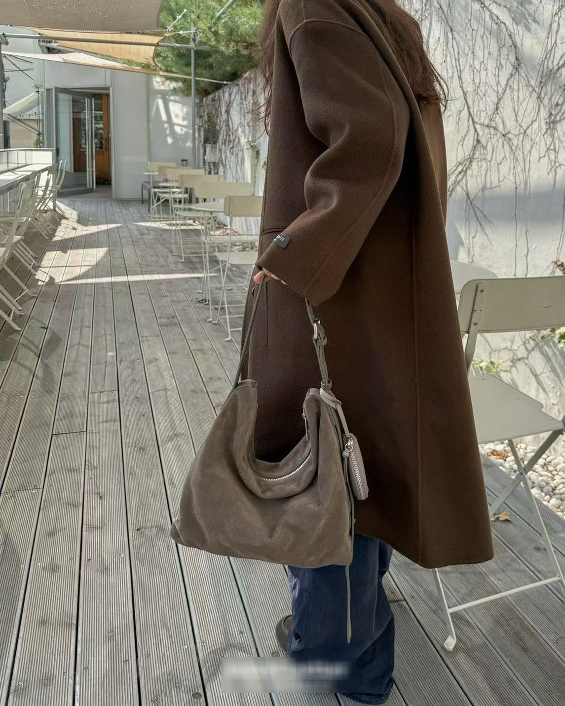 A10.日常大容量麂皮托特包