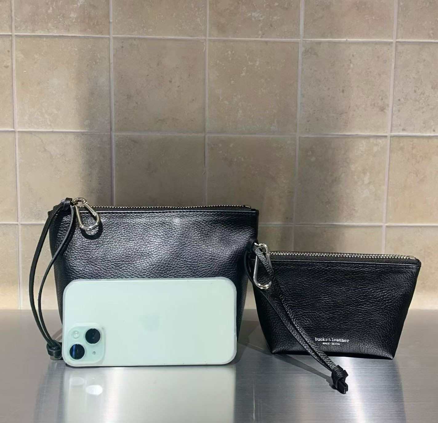 A06.質感真皮手拿收納(小)包