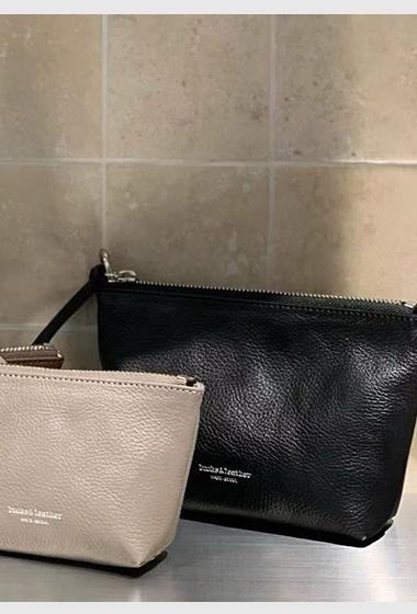 A05.質感真皮手拿收納(大)包