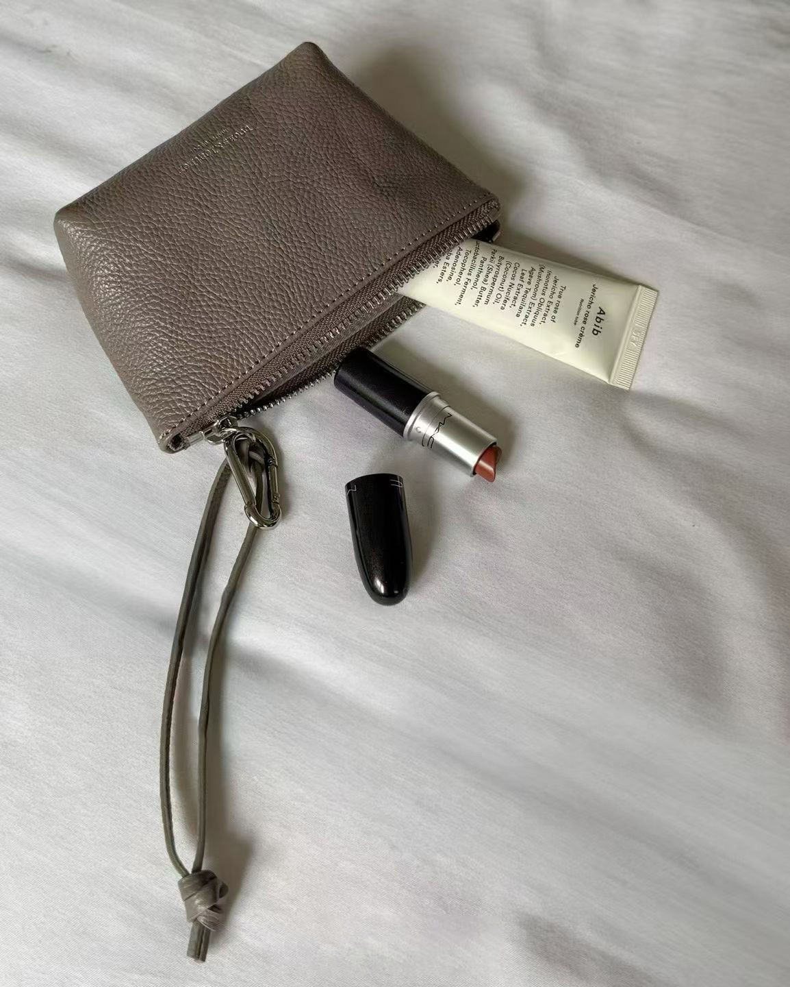 A05.質感真皮手拿收納(大)包