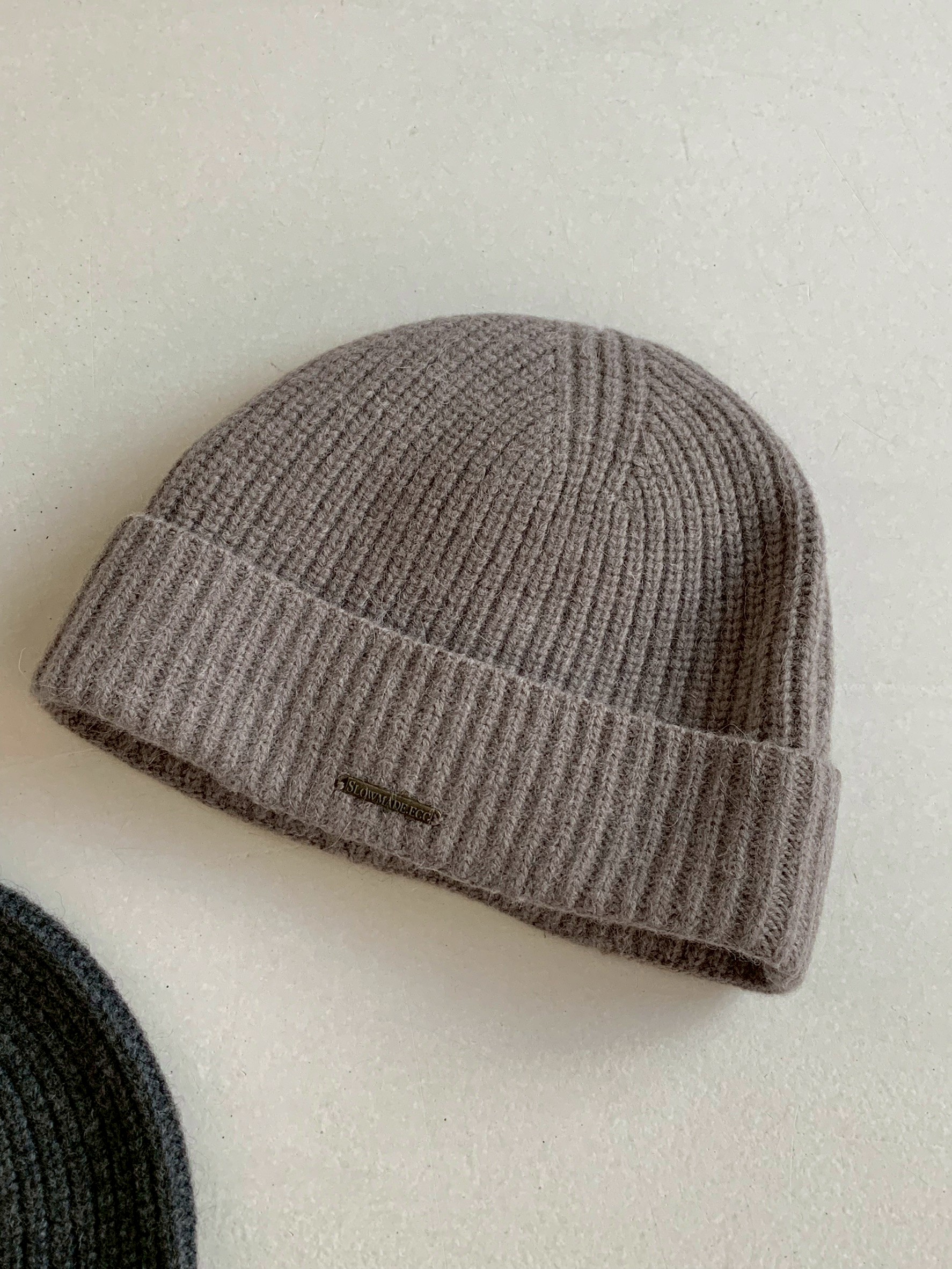 B16.高級Baby駝羊毛保暖針織帽