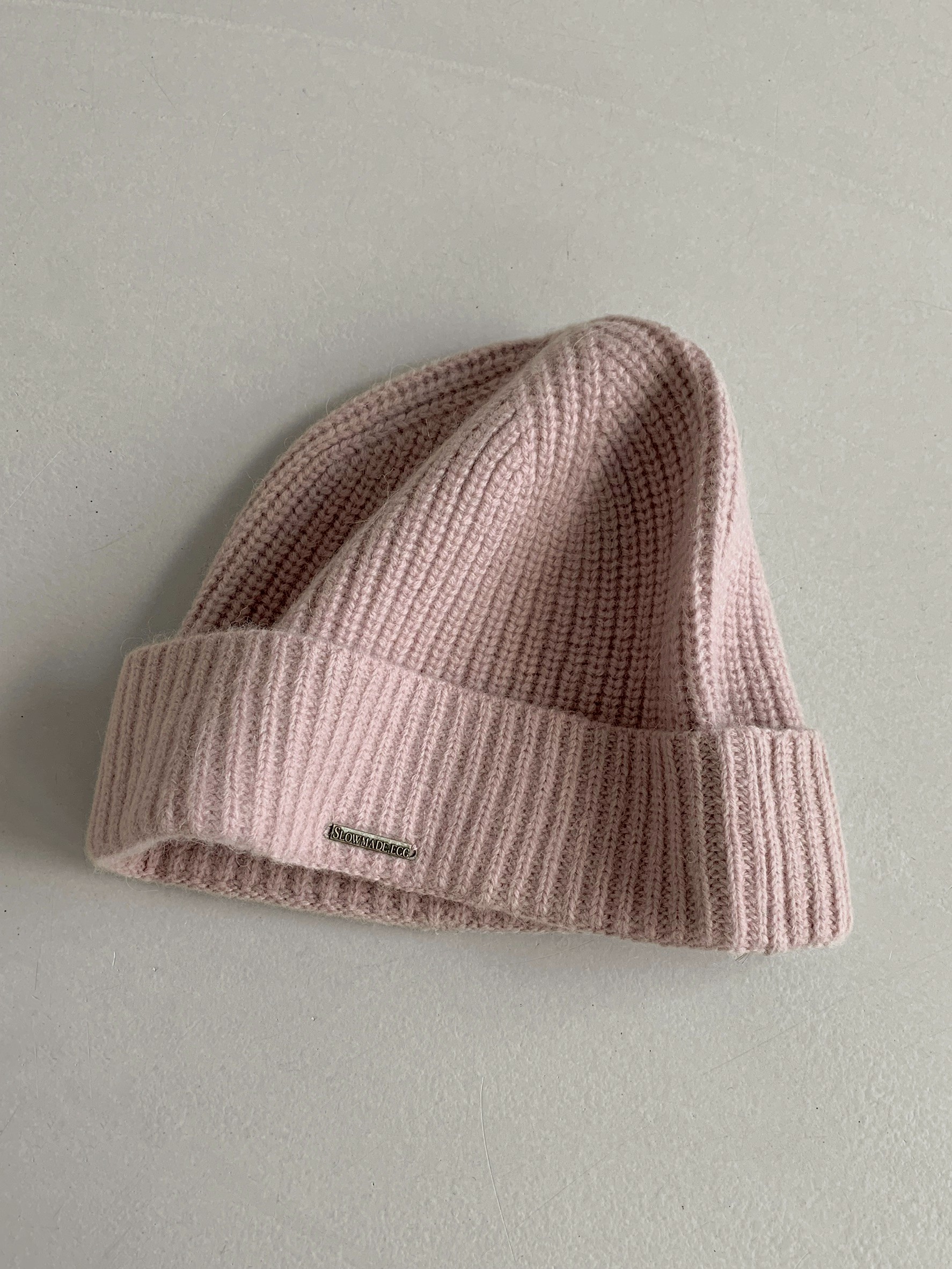 B16.高級Baby駝羊毛保暖針織帽