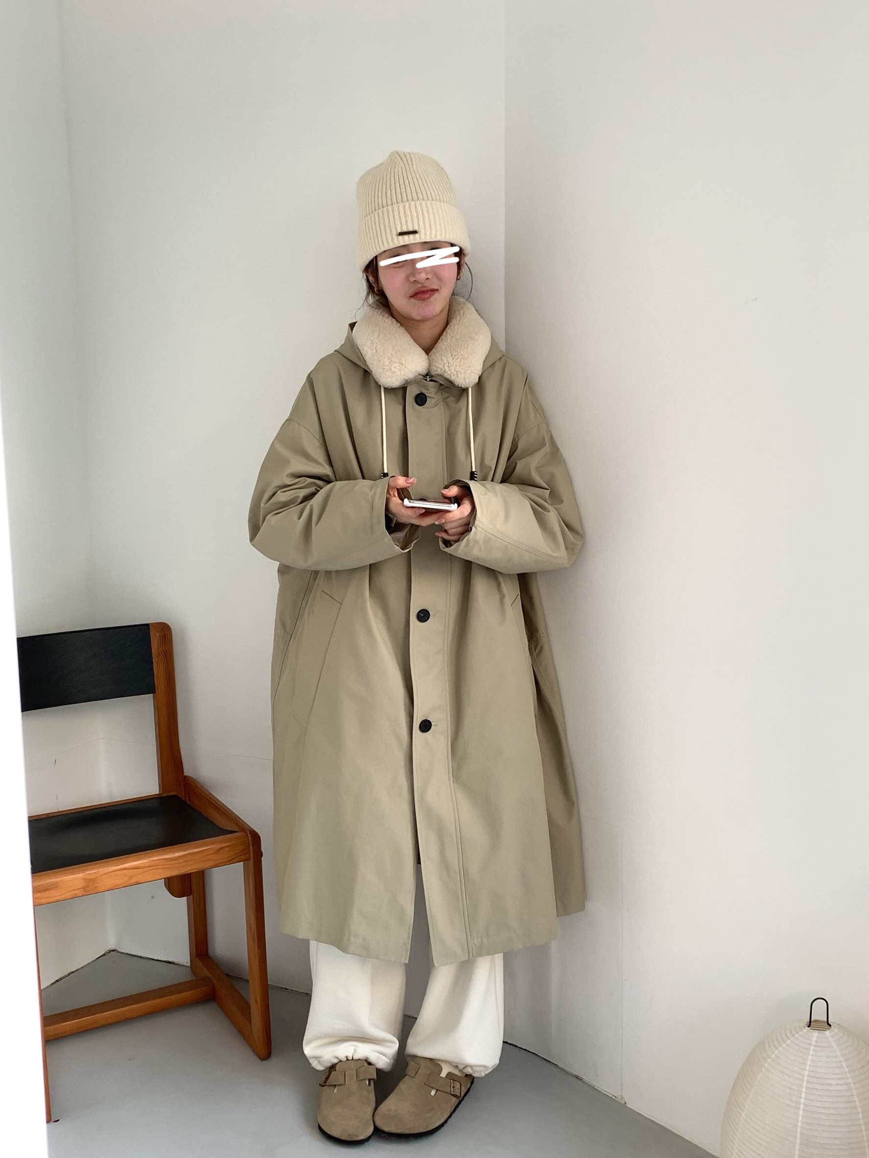 B16.高級Baby駝羊毛保暖針織帽