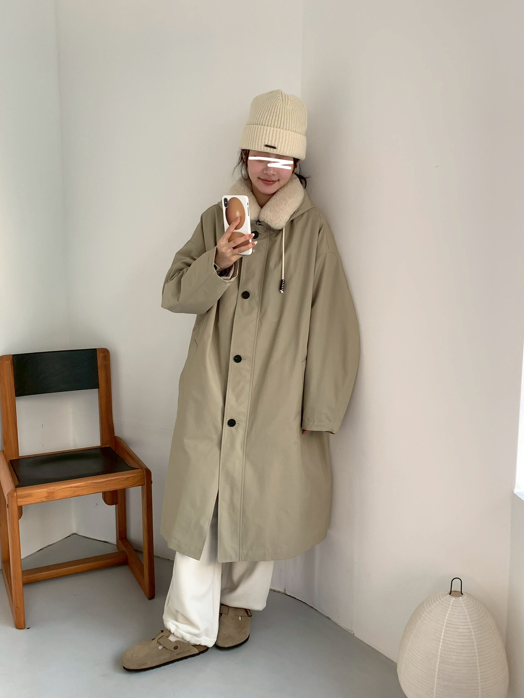 B16.高級Baby駝羊毛保暖針織帽