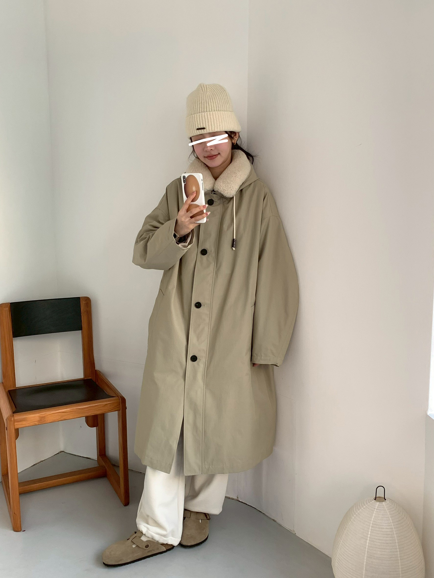 B16.高級Baby駝羊毛保暖針織帽