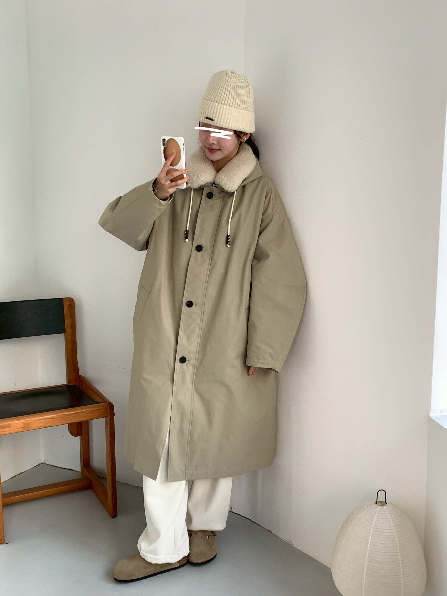 B16.高級Baby駝羊毛保暖針織帽