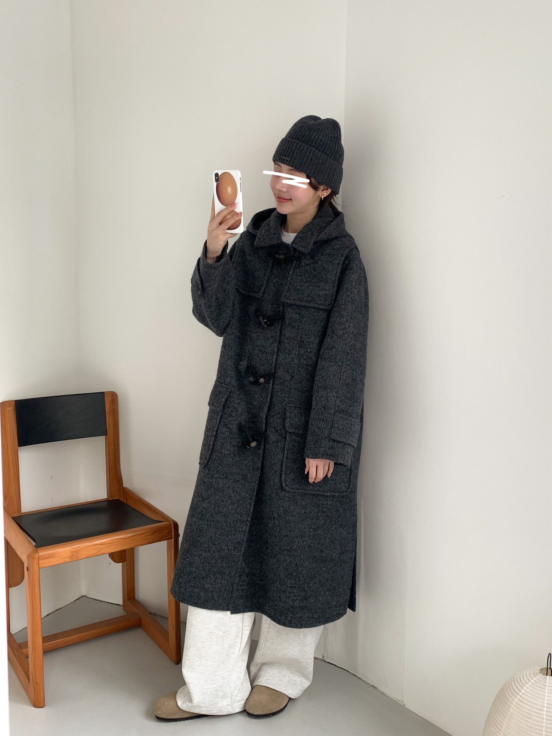 B16.高級Baby駝羊毛保暖針織帽