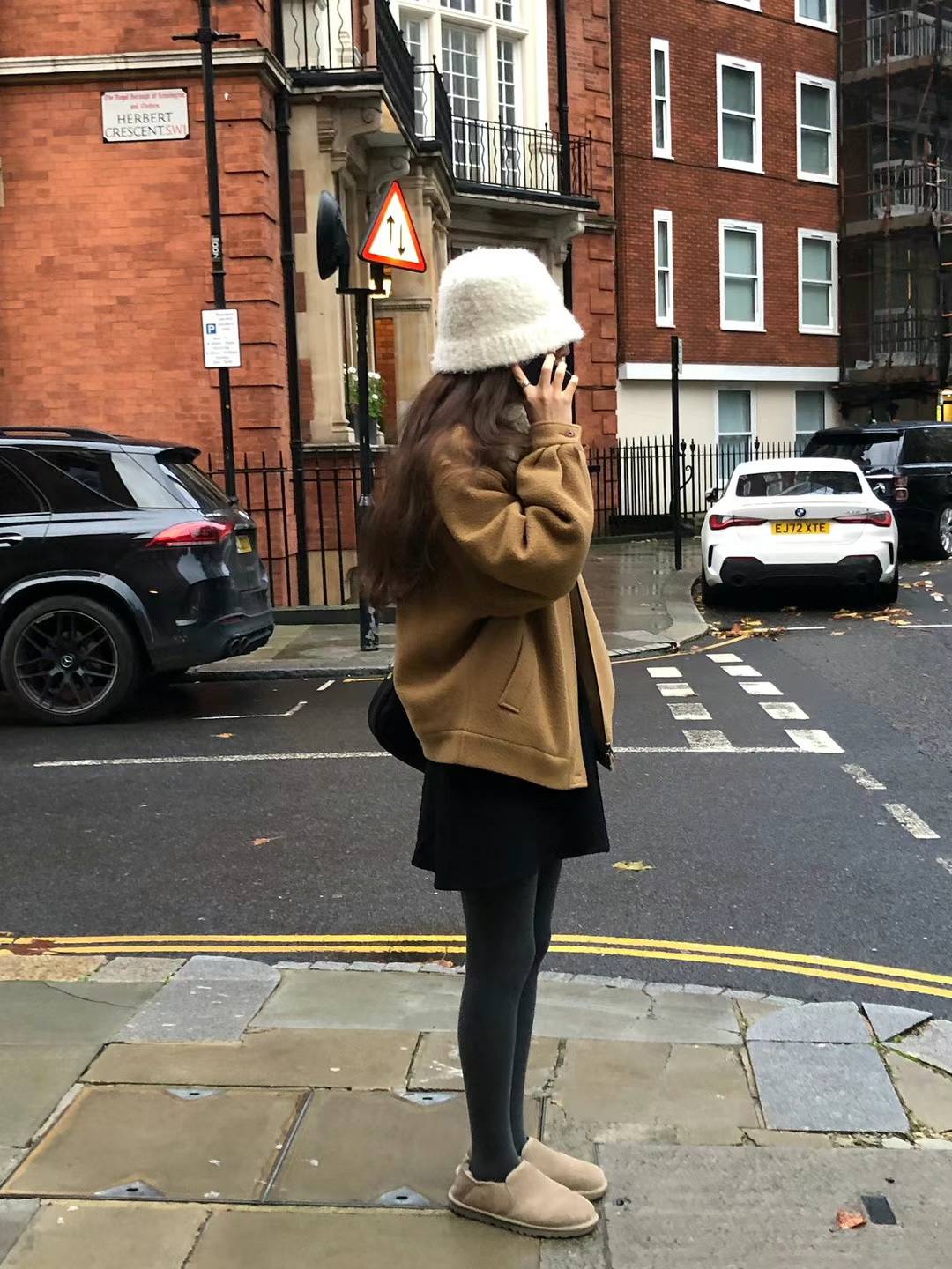 A37.QQ毛小臉羊毛帽