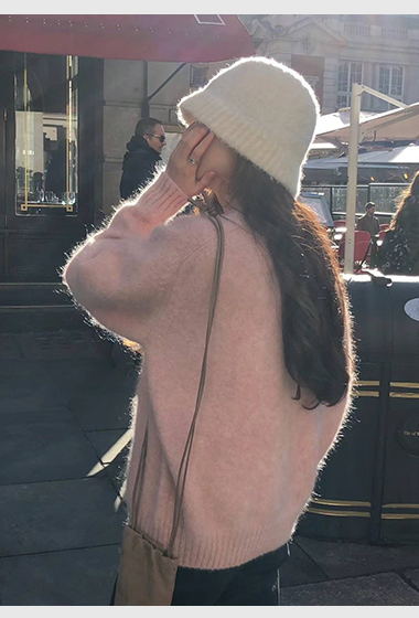 A37.QQ毛小臉羊毛帽