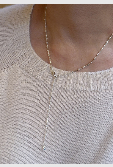 A38.925純銀閃耀仙女多戴項鍊