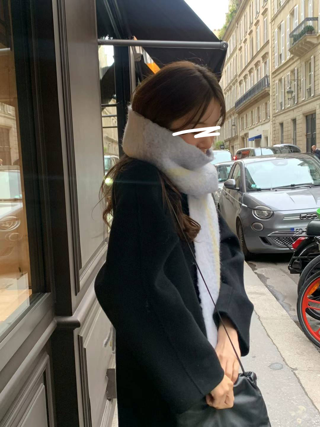 C21.柔美流蘇駝羊毛圍巾(無刺繡款)