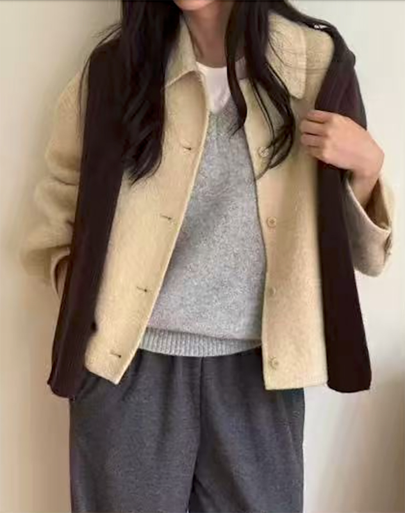 瘦瘦歐膩時尚連帽圍巾