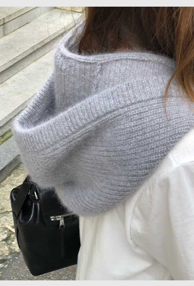 B57.大V家浣熊羊毛連帽披肩