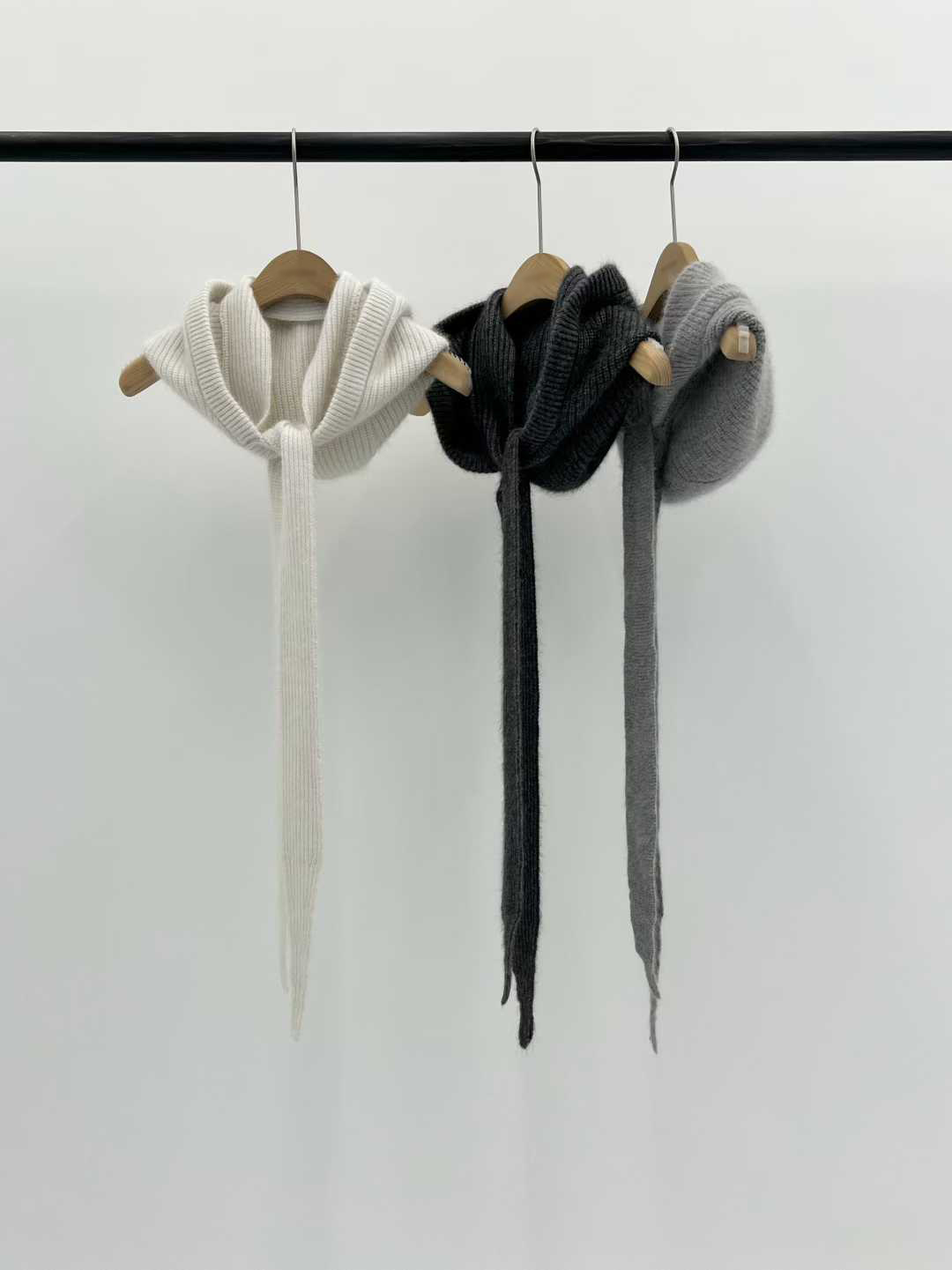 B57.大V家浣熊羊毛連帽披肩