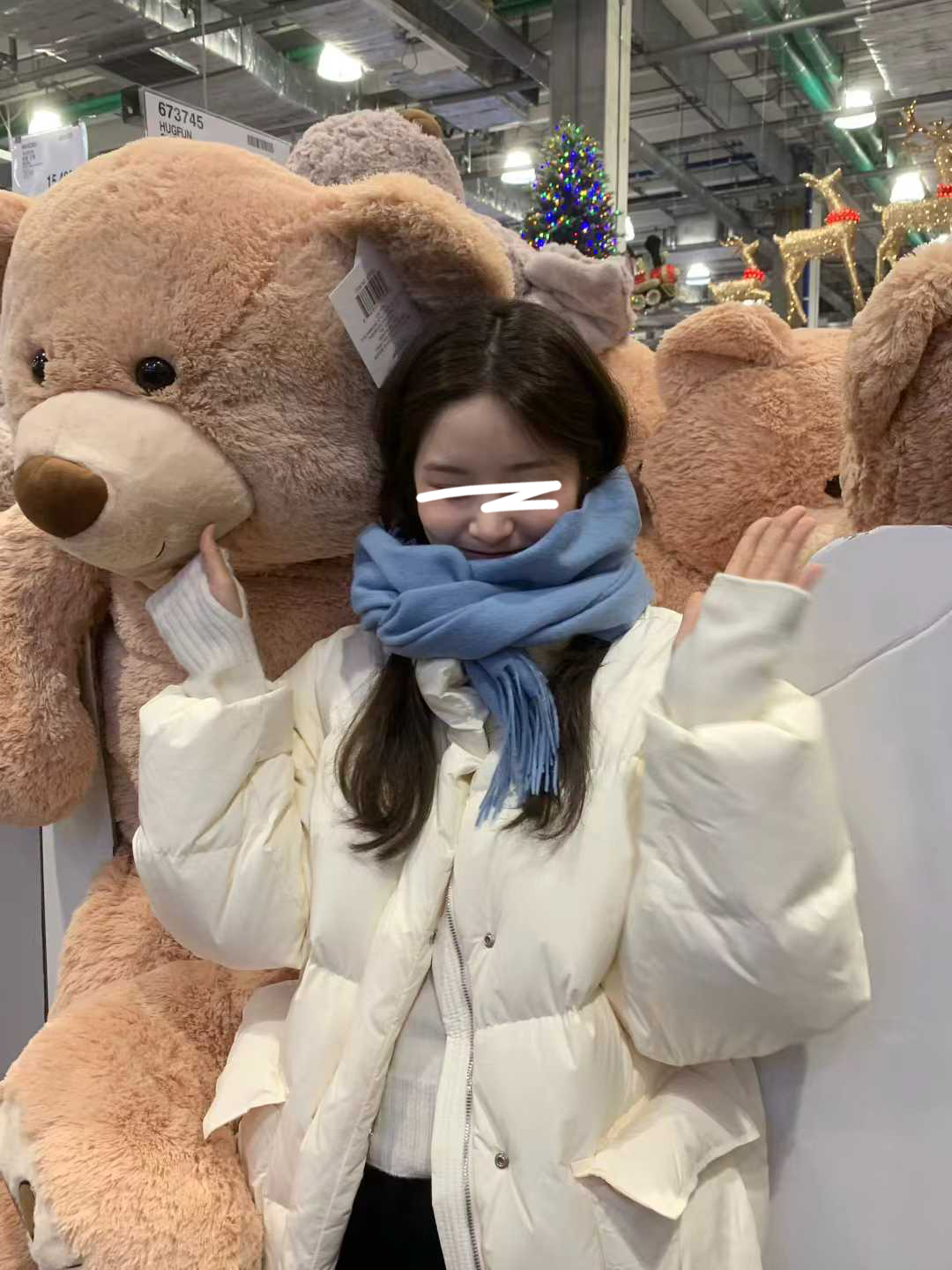 A12.顏值家100%WOOL多彩亮眼圍巾