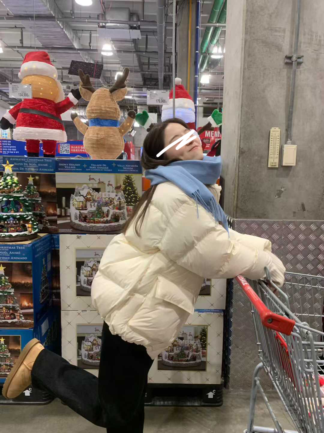 A12.顏值家100%WOOL多彩亮眼圍巾