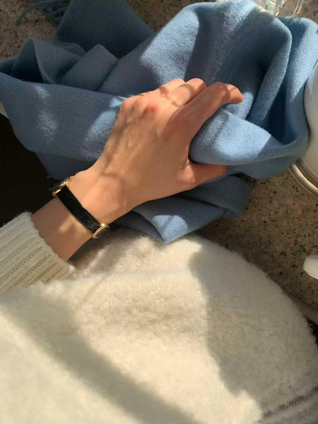 A12.顏值家100%WOOL多彩亮眼圍巾