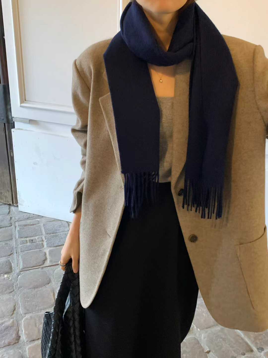 A12.顏值家100%WOOL多彩亮眼圍巾