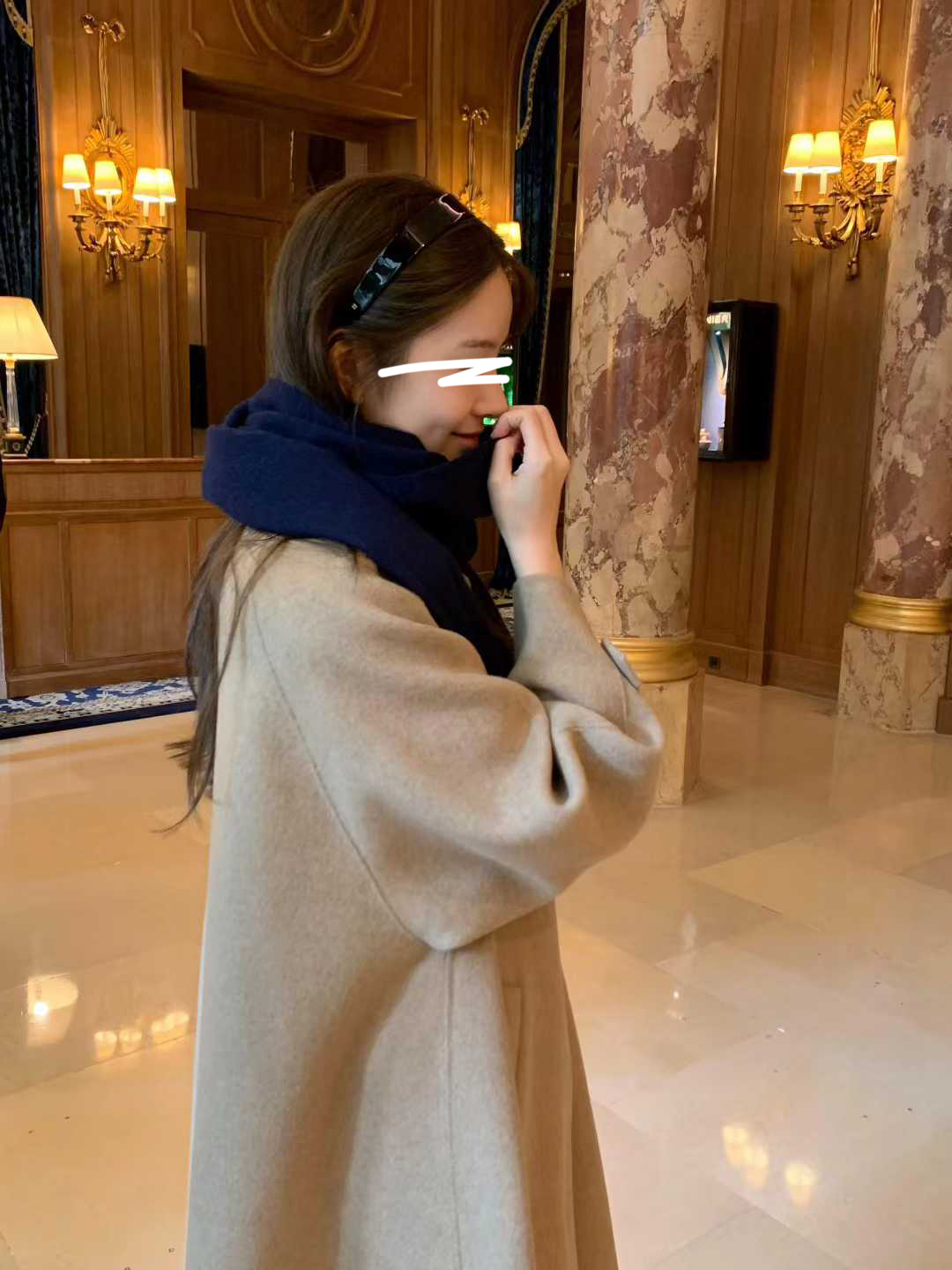 A12.顏值家100%WOOL多彩亮眼圍巾