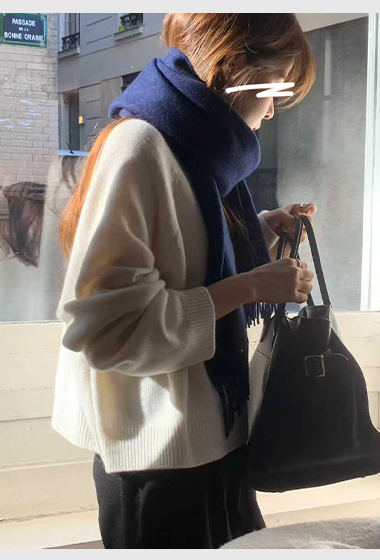 A12.顏值家100%WOOL多彩亮眼圍巾