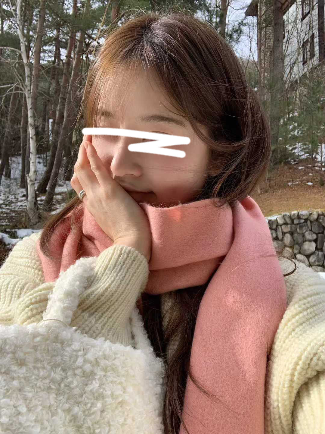 A12.顏值家100%WOOL多彩亮眼圍巾