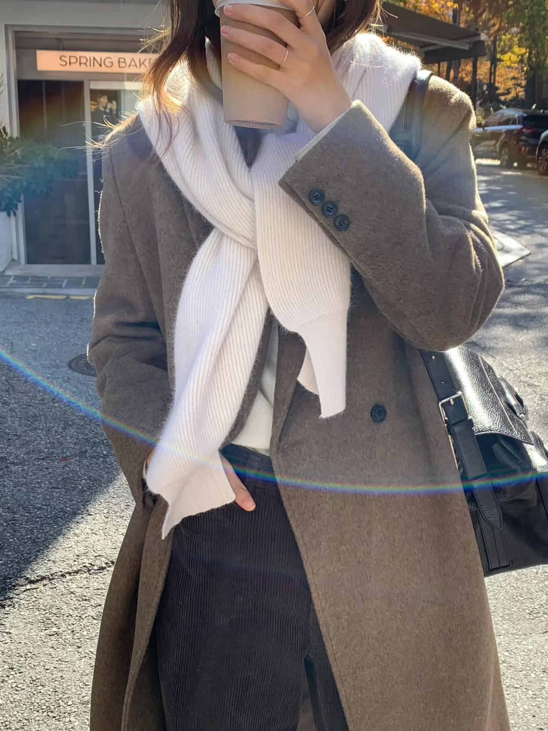 A22.大V家浣熊溫柔披肩圍巾