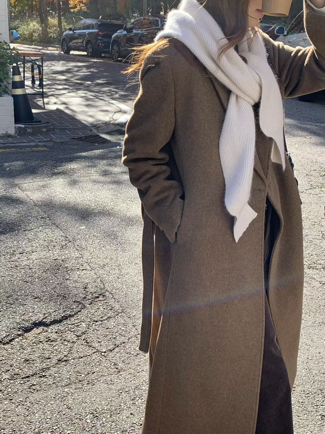 A22.大V家浣熊溫柔披肩圍巾