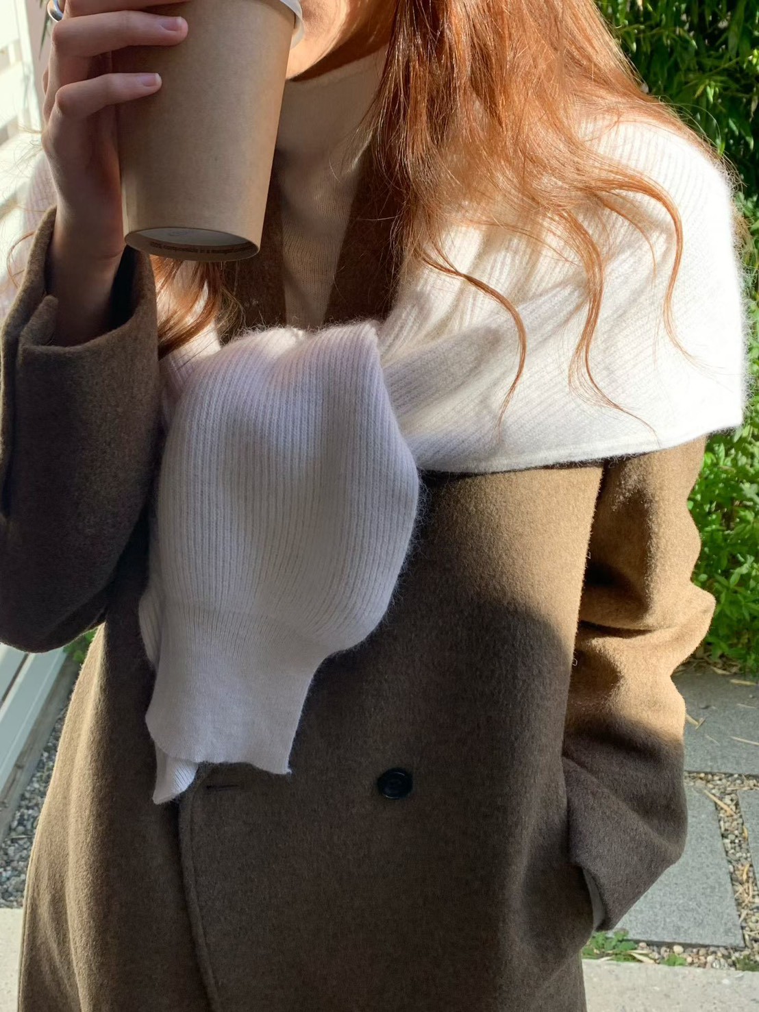 A22.大V家浣熊溫柔披肩圍巾