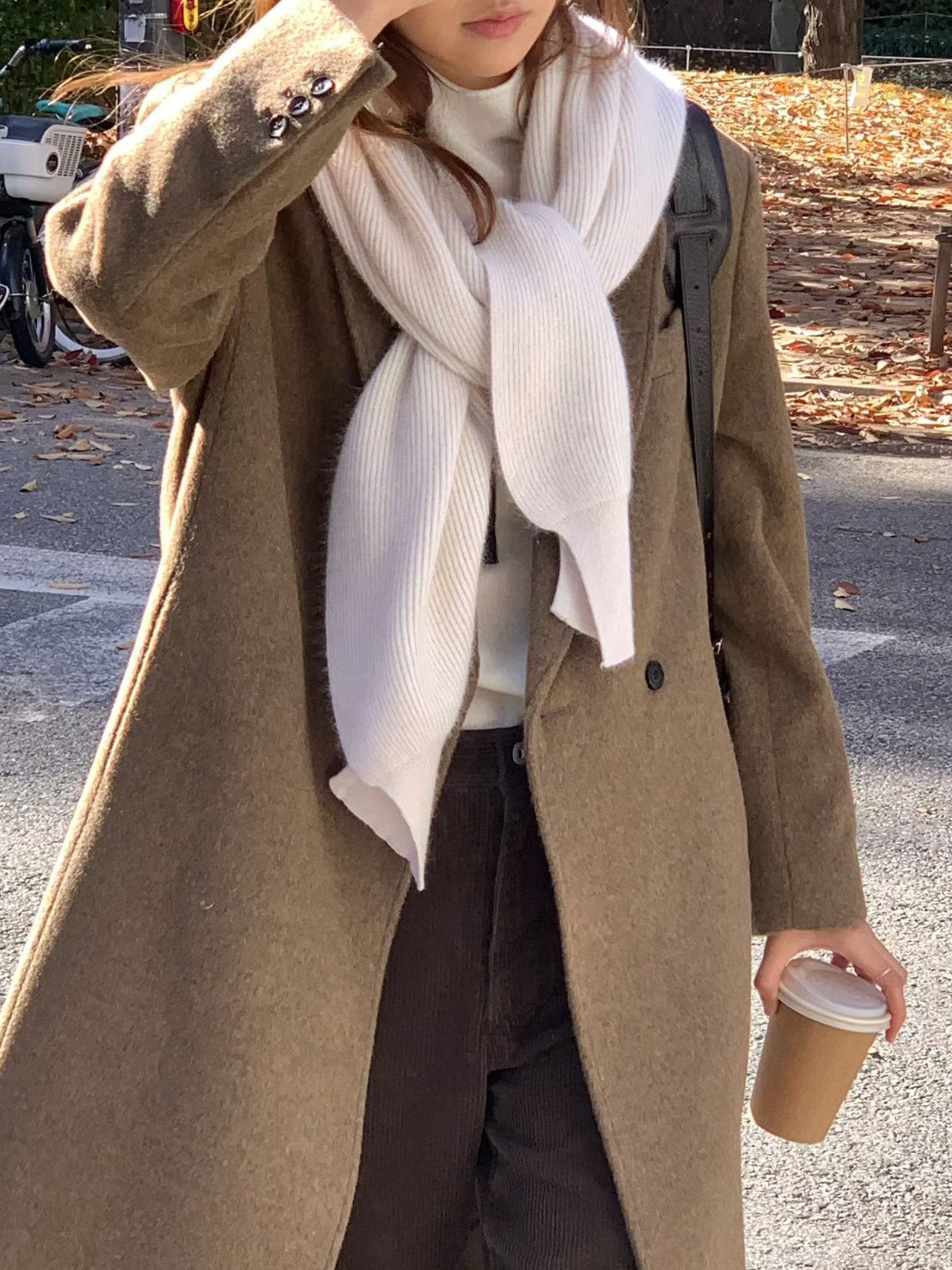 A22.大V家浣熊溫柔披肩圍巾