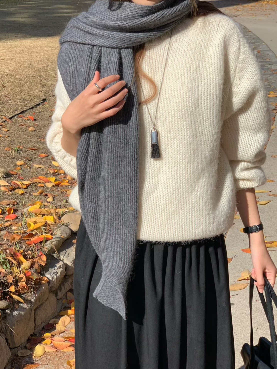 A22.大V家浣熊溫柔披肩圍巾