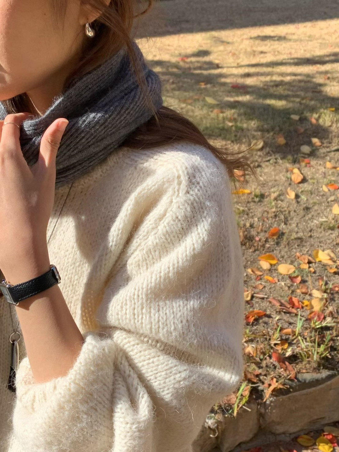 A22.大V家浣熊溫柔披肩圍巾