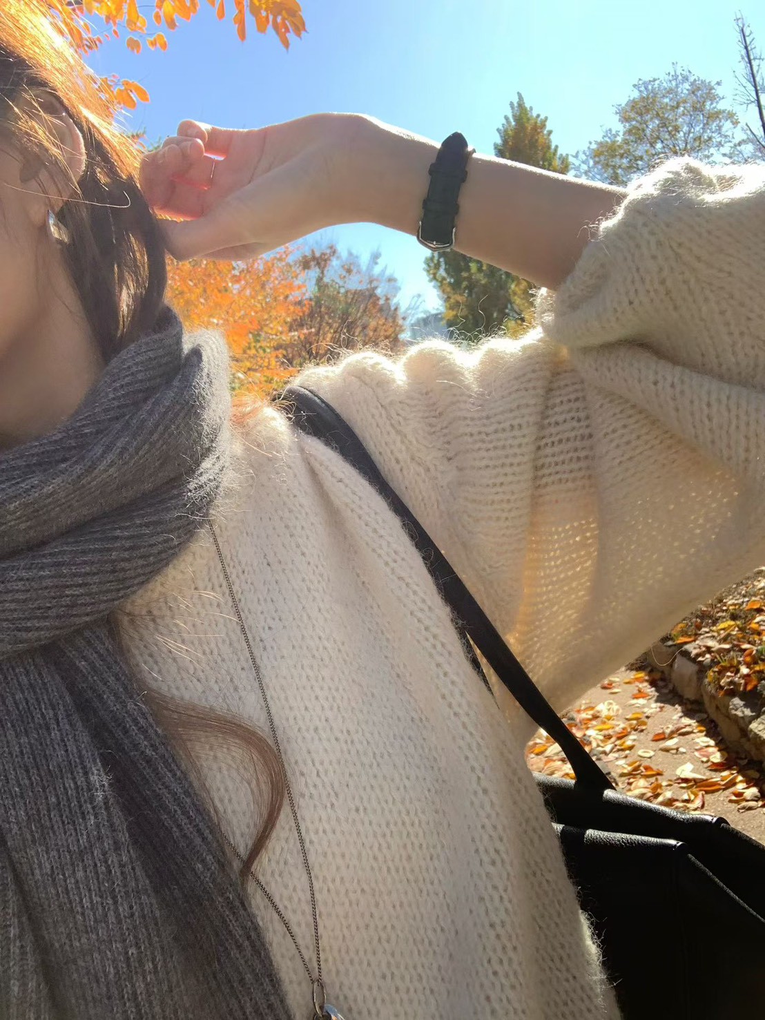 A22.大V家浣熊溫柔披肩圍巾