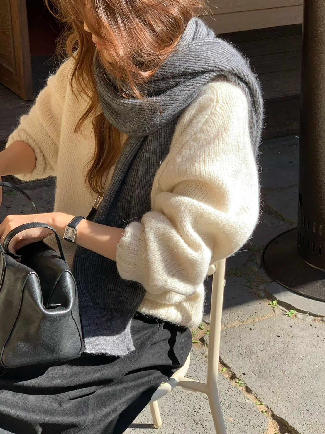 A22.大V家浣熊溫柔披肩圍巾