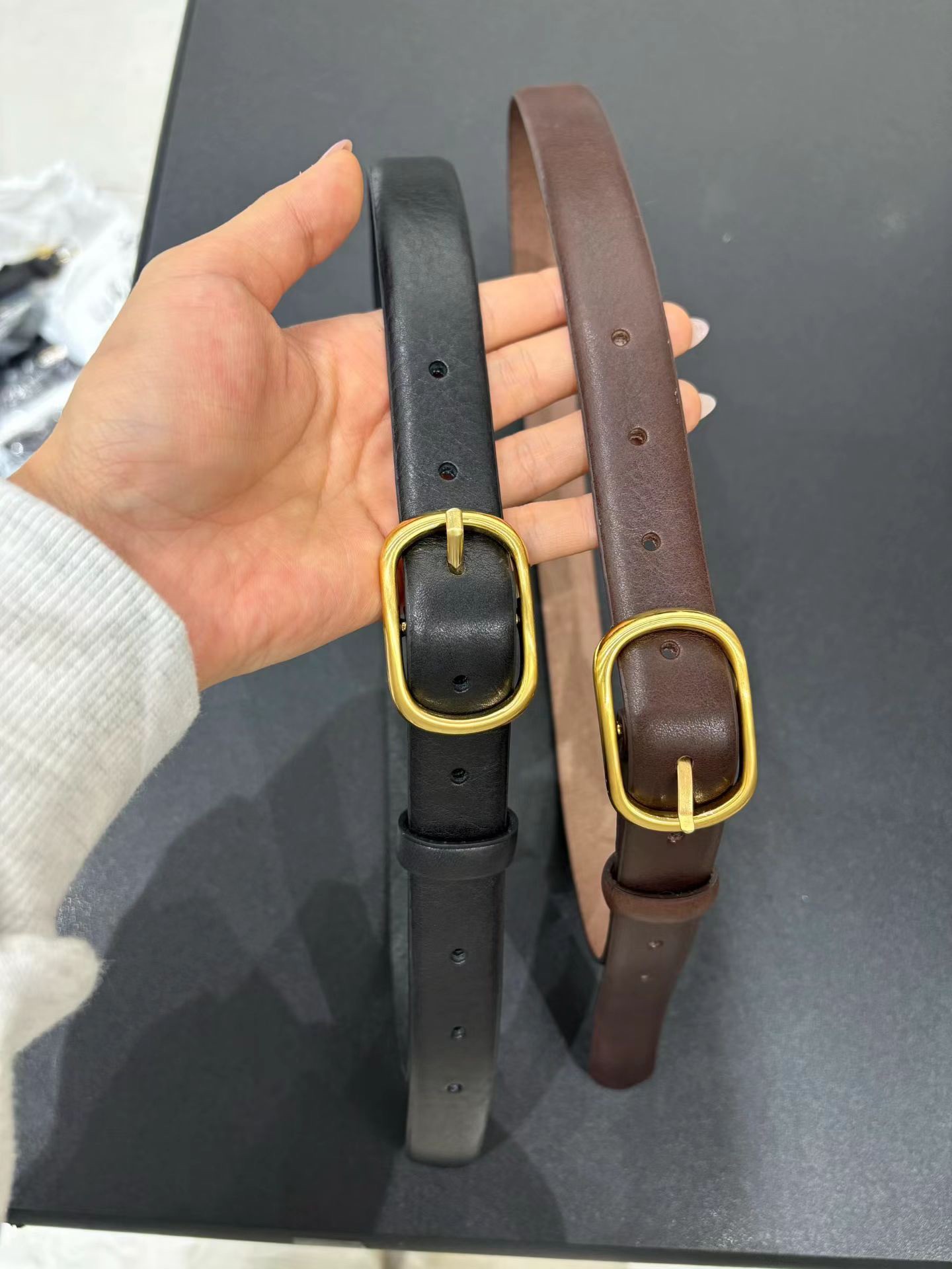 質感家金環真皮皮帶