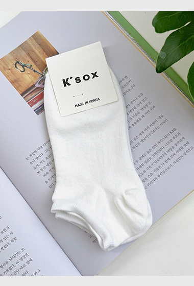 韓國百搭格雷色系短襪