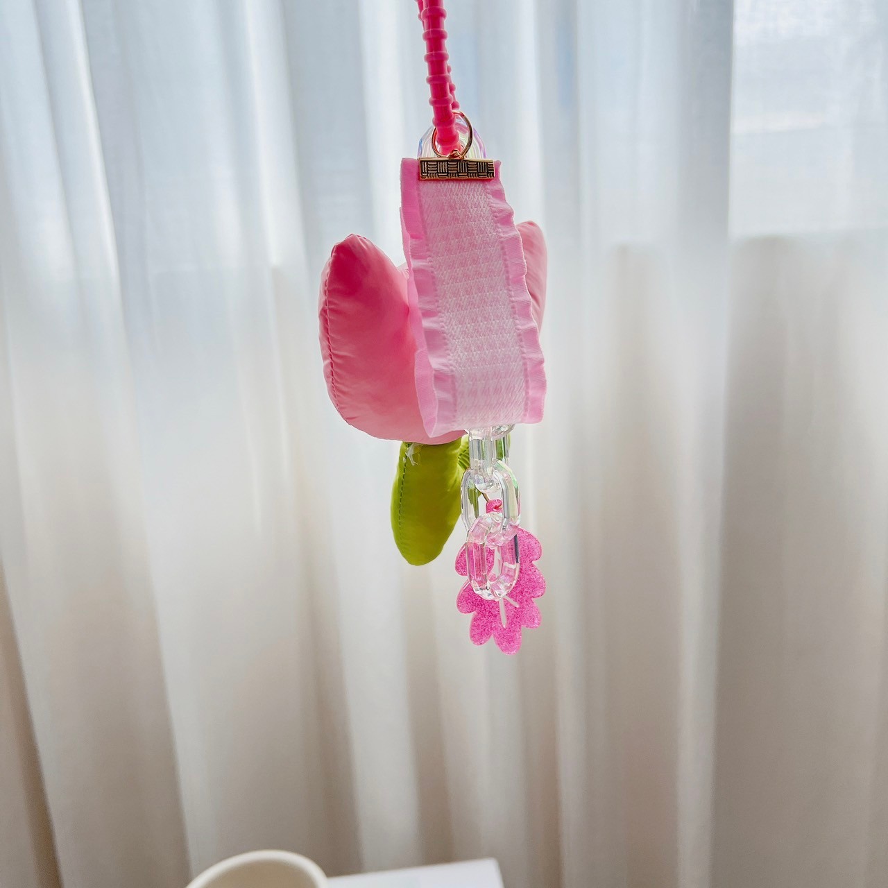 韓國可愛泡泡鬱金香吊飾