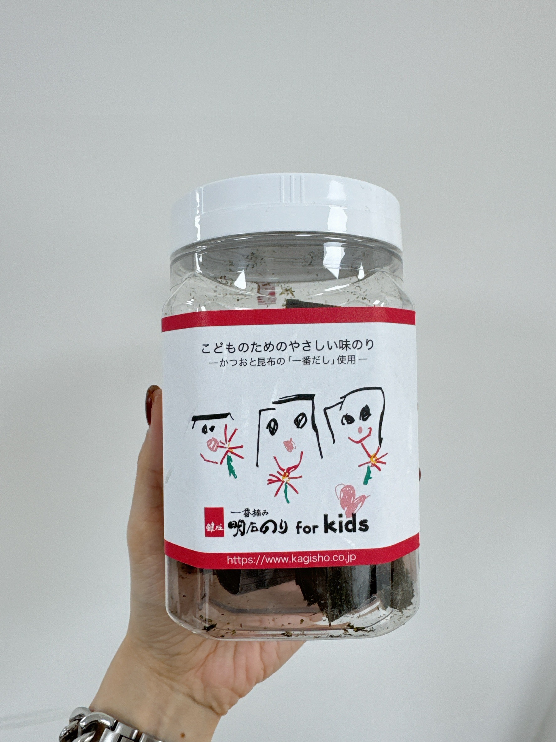 日本鍵庄一番摘味付for kids海苔片