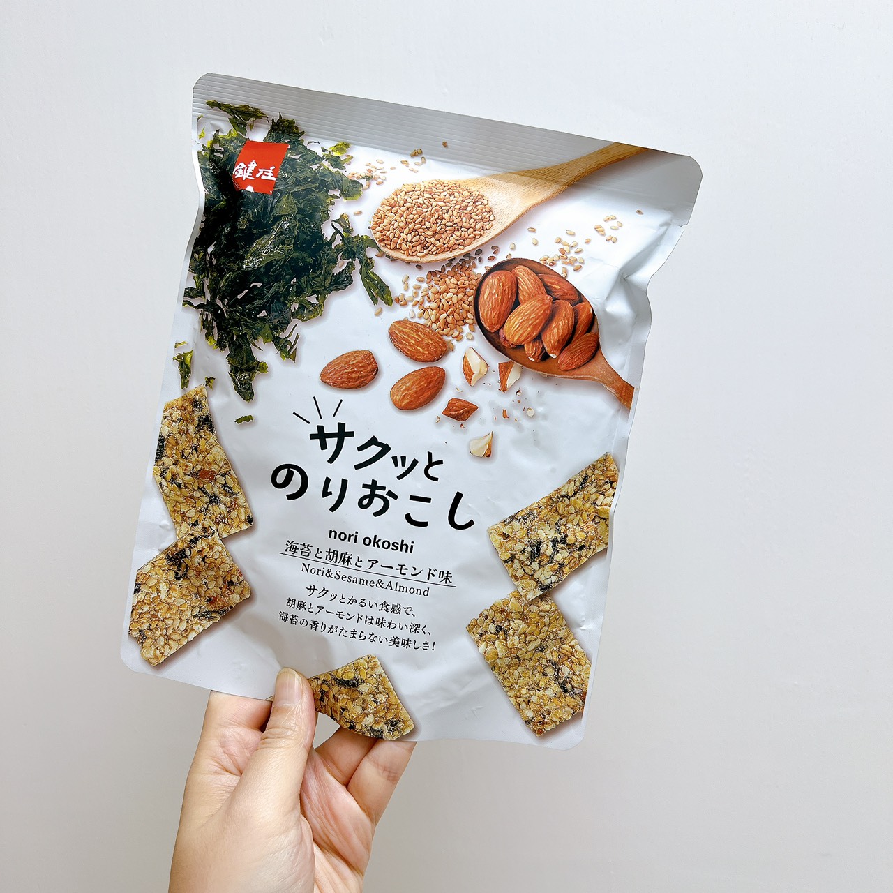 日本鍵庄極上海苔金杏薄餅